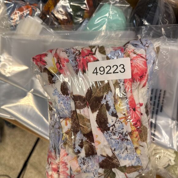 Lane Bryant Dress Women 14 White Floral Shift Midi Zipper Lined Sleeveless - Picture 6 of 6